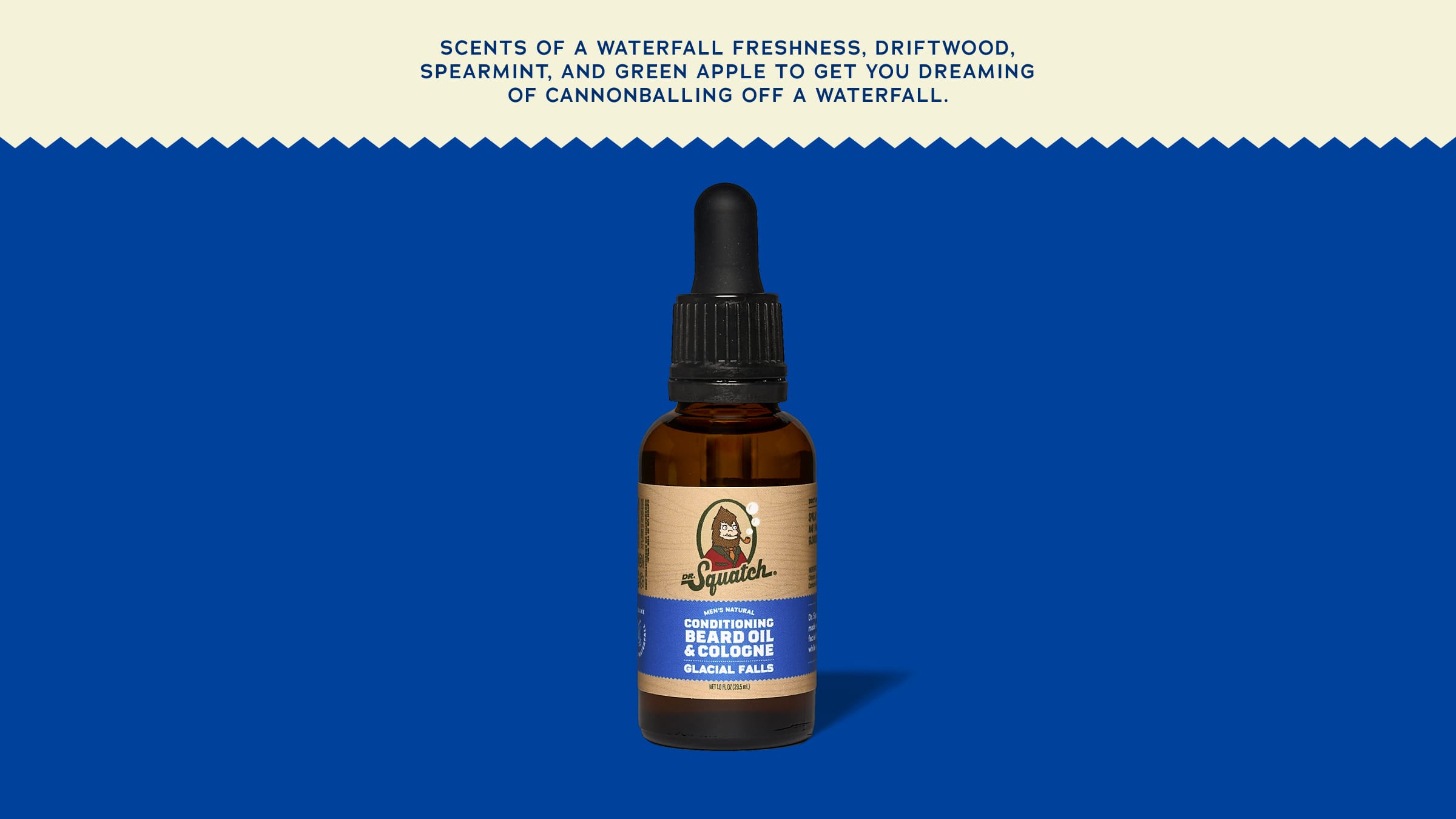 Conditioning Beard Oil & Cologne Glacial Falls - Image 5
