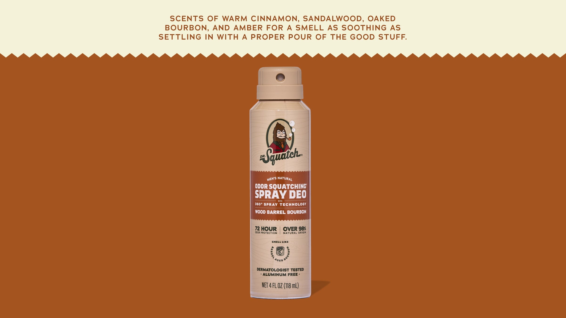 Wood Barrel Bourbon Spray Deodorant - Image 5