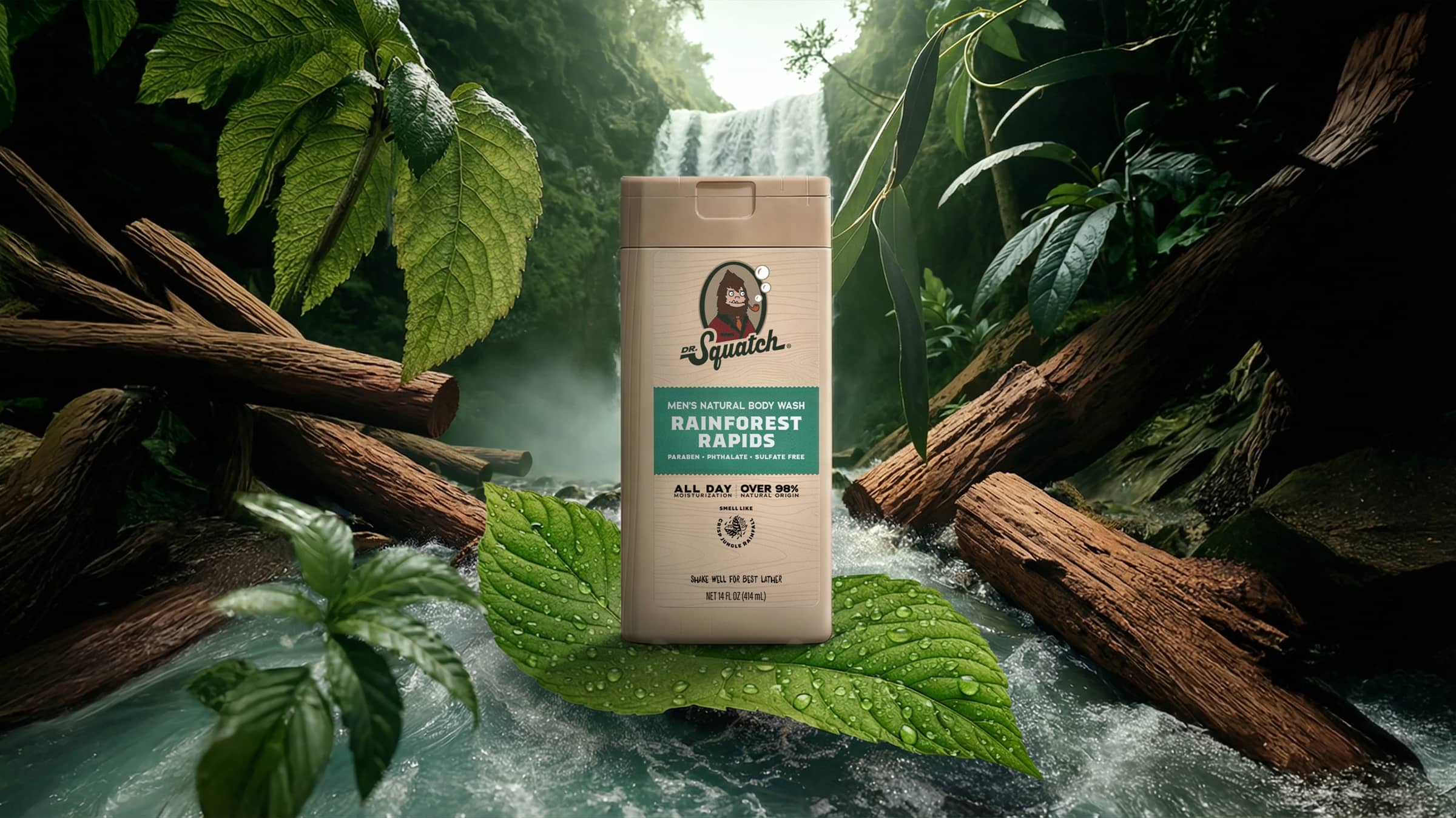 14 oz Rainforest Rapids Body Wash - Image 2