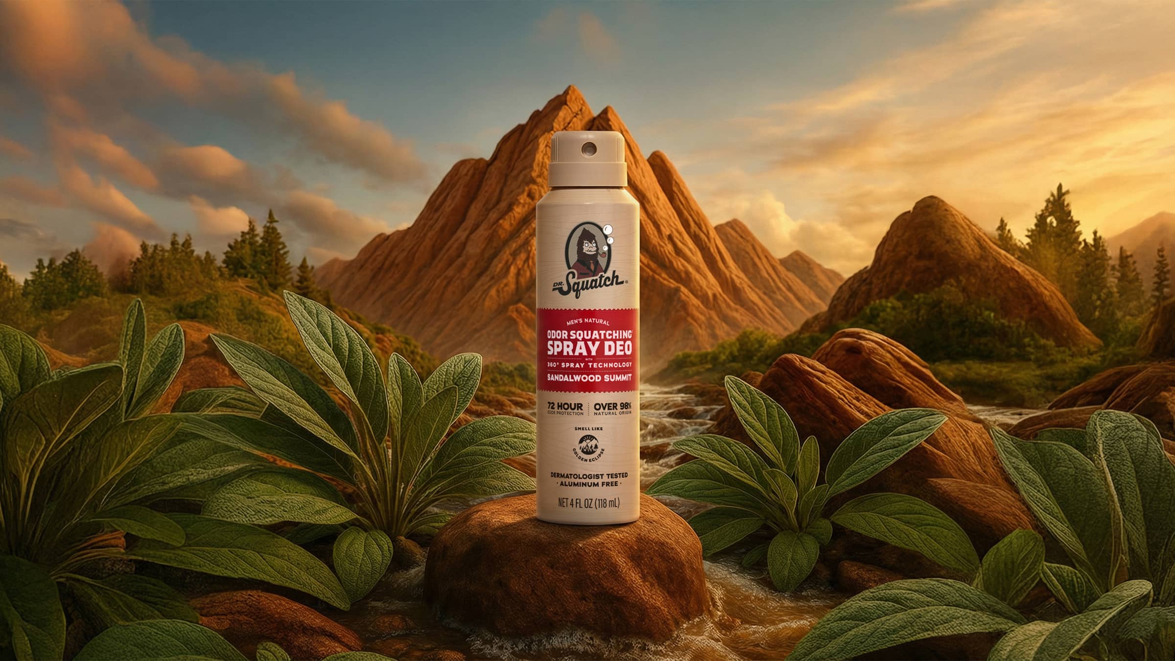 Sandalwood Summit Spray Deodorant - Image 2