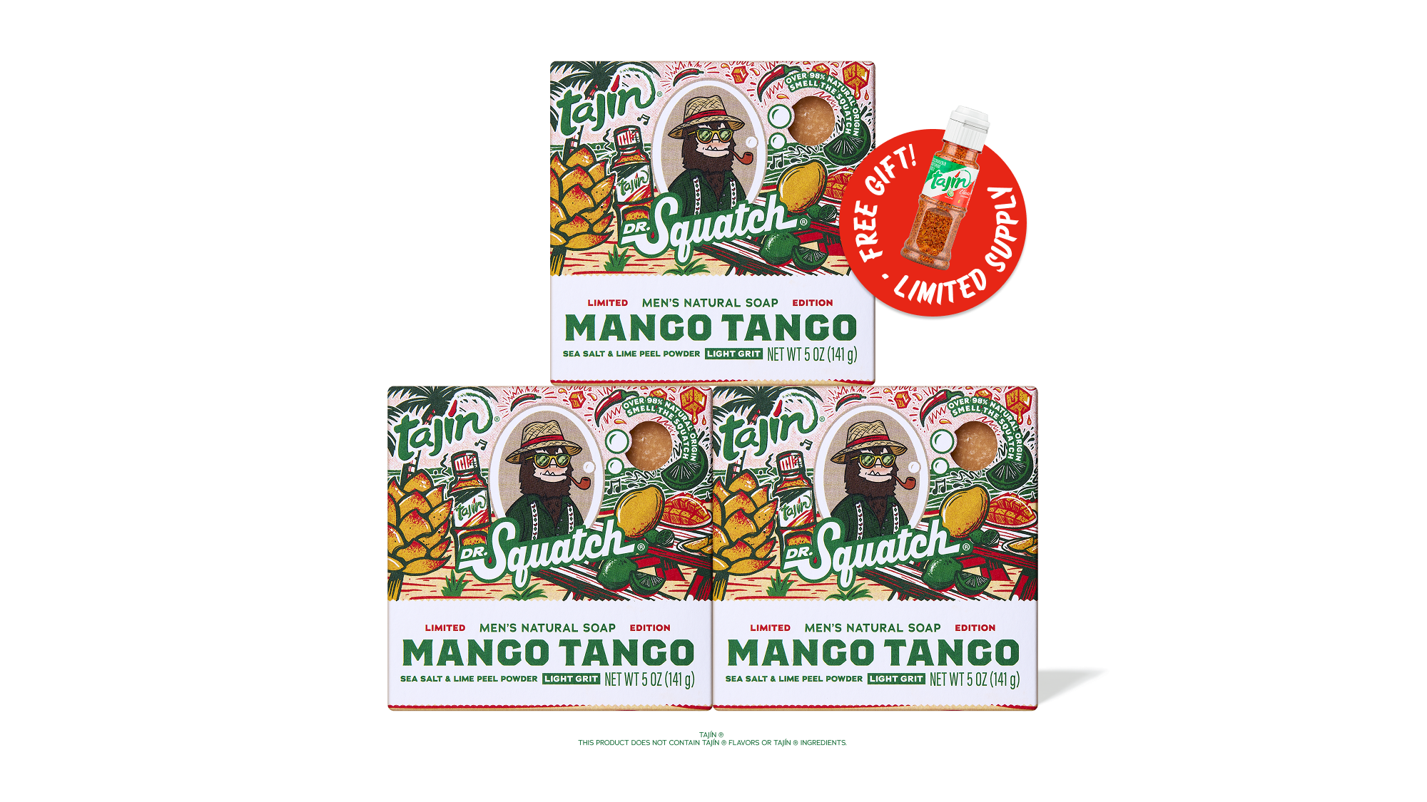 Mango Tango 3-Pack + FREE Mini Taj??n? Cl??sico